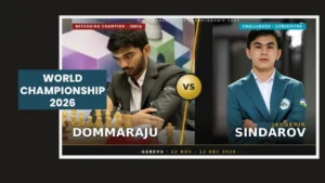 Pictures of Gukesh Sindarov for World Chess Championship 2026